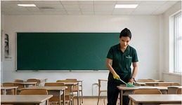 Limpieza de colegios y universidades